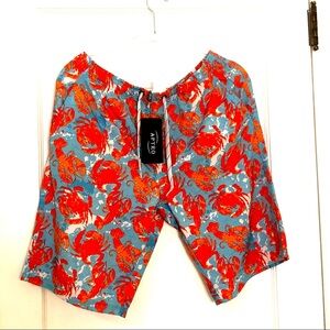 Lobster Swim trunks sz S